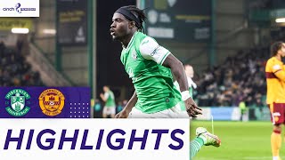 Hibernian 2-2 Motherwell | Stoppage Time Strike Rescues Point | cinch Premiership