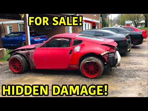 Auction Drift Car Has Hidden Damage!!! - YouTube