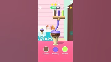 Ice cream level #42 #shorts walkthrough solution