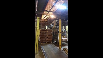 SIGMA Equipment Used Columbia Okura A700 Robotic Bag Palletizer (D7108)