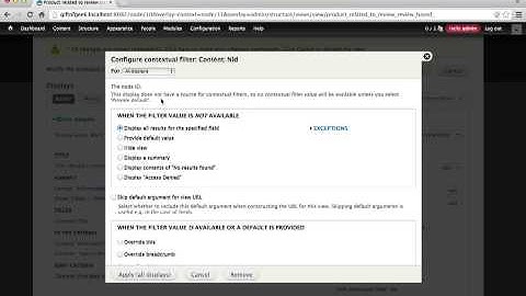 97. How to add a views contextual filter for the node currently being viewed (a Drupal how-to)