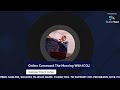 Online Command The Morning With ICOJ.