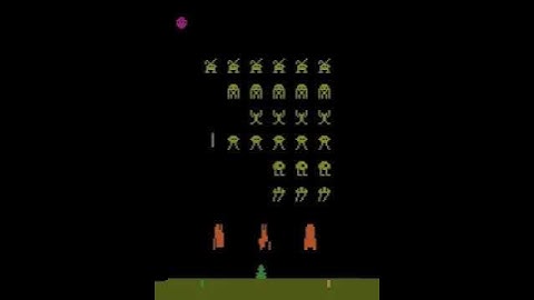 Atari Space Invaders Linear Q Network Video 3/3