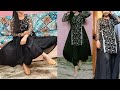Eid special beautiful western stylish fancy dress  cutting and stitchinglong frockunique dress