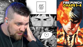 FIRST REACTION to FIRE PUNCH Manga: Chapters 1-4