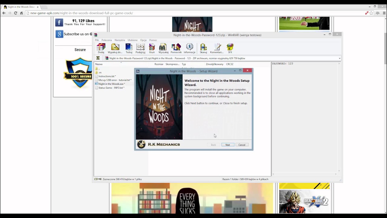 Download Night in the Woods Crack CPY / 3DM / SKIDROW - PC Game