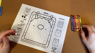 Google Classroom Art Assignment/Texture Monsters: Grade 1 Week of 3/23