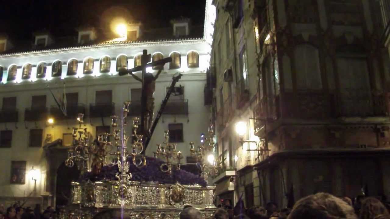 El Stmo. Cristo de la Expiración, de Jaén, a su paso por la Catedral. Jueves Santo 2013