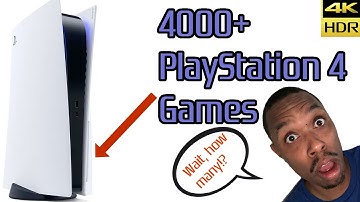 PS5 Backwards Compatibility Will Yield 4000+ PS4 Games & PlayStation 5 UI News [4K HDR]
