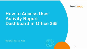 How to Access User Activity Report in Microsoft 365