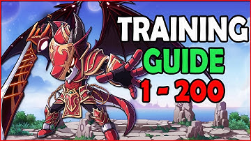 Maplestory Level 1-200 Training Guide 2025