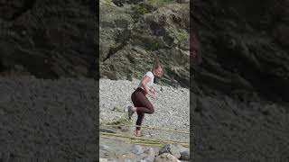 Beach Artist Creates Magic with Bamboo &amp; Nature #travel #viral #survival #survivalskills #beach