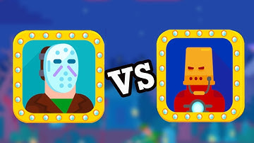 Bowmasters Legends Gameplay # James vs Robert Spark