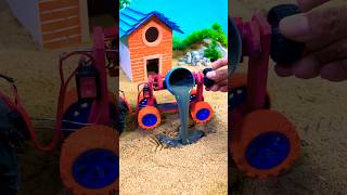 diy mini tractor construction machine video tractor wala video #shortfeed #shorts #tractor