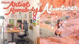 Artist Homebody Becomes Curious Adventurer ☀️ The Artist's Way pt 3