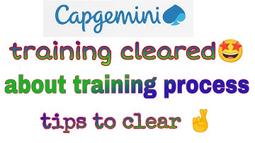 Capgemini A4 Analyst Training experience//tips to clear//LazyCodeStudios