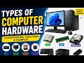 Types of computer hardware/ Types of Computer Hardware: Classification, Functions, and Examples