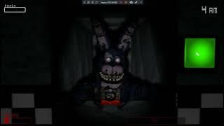 (One Night At Bonnie's Remastered)(Freak night mode complete Full Extra)