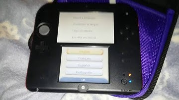 2ds turning on for first time!