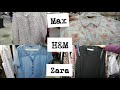 جولة في الوكالة // اللبس الصيفي ب 65 البلوزة براندات ماكس و زرا و H&M