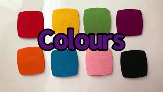 Memory game with colours / Speaking activities for the ESL kids