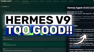 Hermes Agent V0.9.0 New Upgrades Free Apis Bye Openclaw New Web Ui,Fast Mode & More