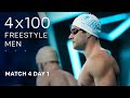 ISL SEASON 3 | MATCH 4 DAY 1 Men’s 4x100m Freestyle Relay