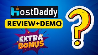 🔥HostDaddy Review and Demo | HostDaddy Review and Bonuses🎁