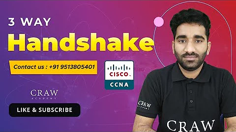 34. 3-Way Handshake | Network Packet | CCNA 200-301 | By Deepak Yadav