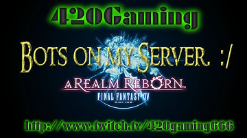 Final Fantasy XIV  A Realm Reborn BOTS?!?!?!