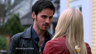 OUAT 4x20 Hook & Emma Goodbye Scene and Kiss ❤ subs
