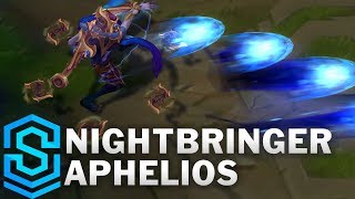 Nightbringer Aphelios Skin Spotlight - League of Legends
