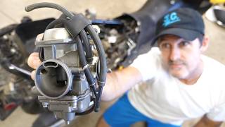 Honda Reflex Scooter Revival Part 3 - Carburetor Removal