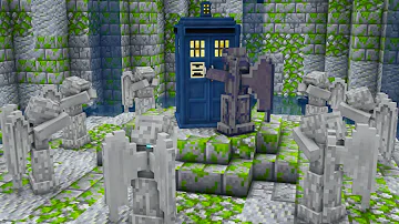 NEVER Look Behind You In Minecraft... (Weeping Angels Mod Showcase)