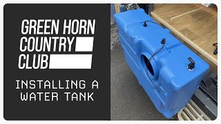 Installing a Fiamma Water Tank and Float Switches | Van Plumbing | DIY Sprinter Van Conversion UK