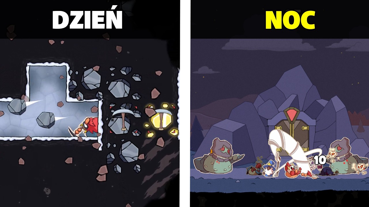 W tej grze wykopiesz dziurę i obronisz kopalnię - Hold The Mine