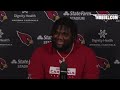 DL Dalvin Tomlinson joins the media from Dignity Health Training Center.