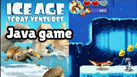 JAVA GAME ICE AGE SCRAT VENTURES GAMELOFT 2015 GAMEPLAY TO ENDING