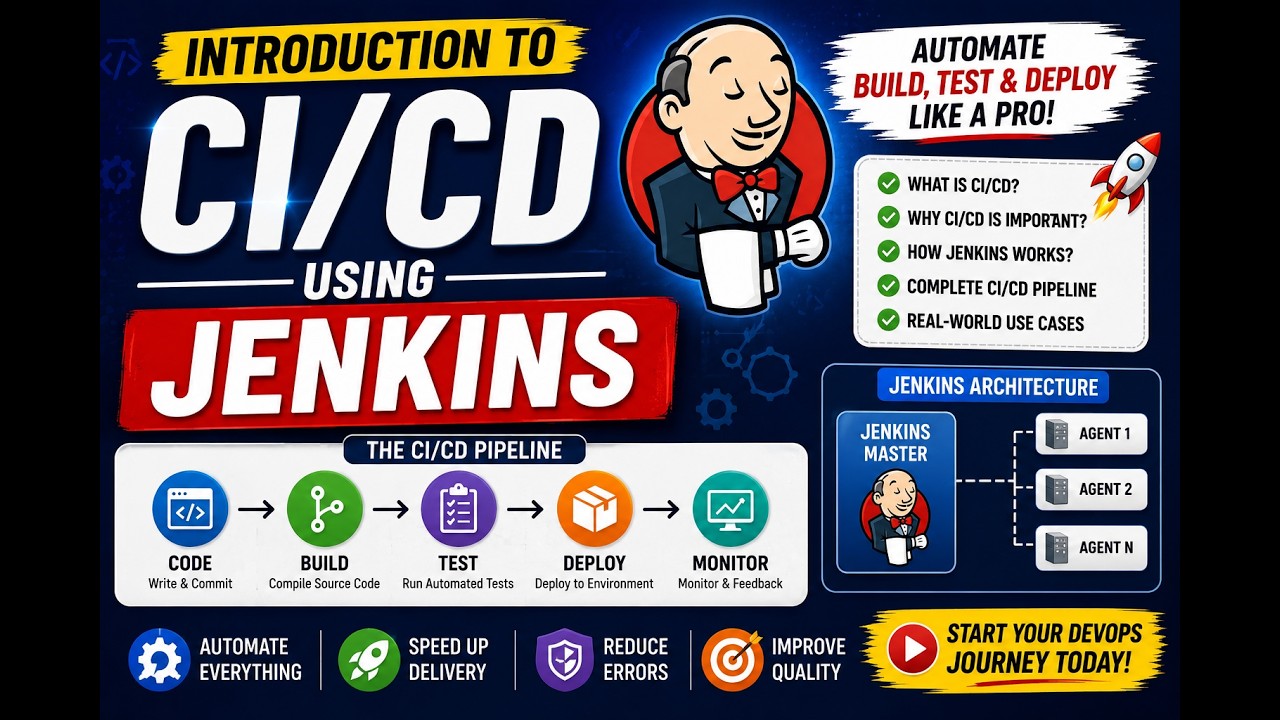 Introduction to CI/CD Using Jenkins | Beginner to DevOps
