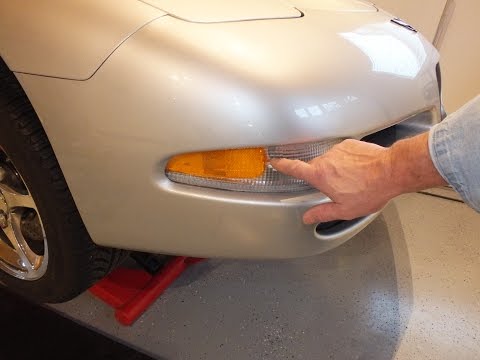 Corvette C5 turn signal, park light and side marker replacement