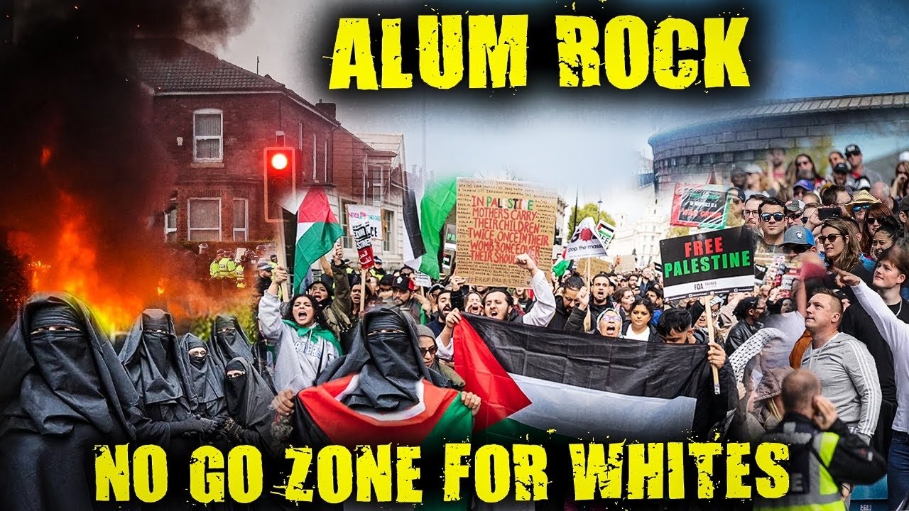 Alum rock NO-GO-ZONES  for white British people