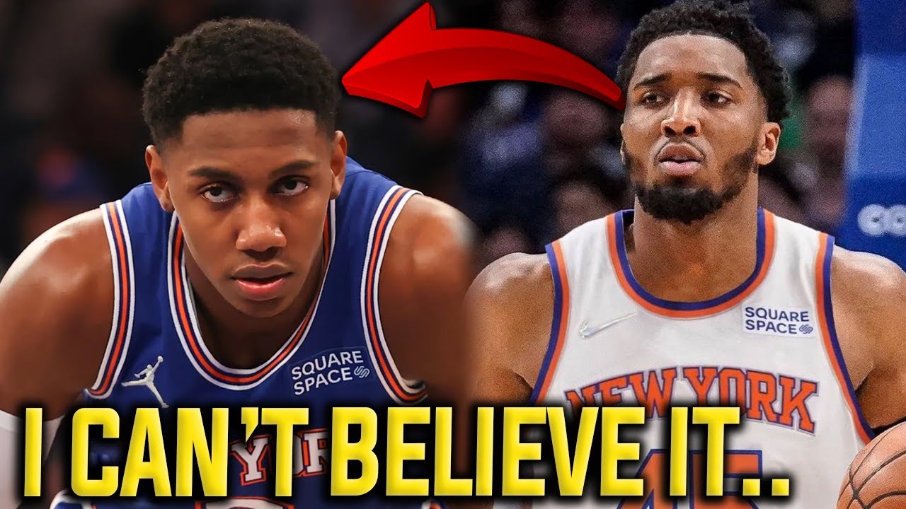 THIS IS TERRIFYING FOR THE NEW YORK KNICKS - YouTube