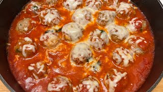 PIZZA MEATBALLS by Betty and Marco - Quick and easy recipe