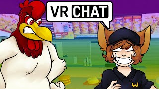 VRChat Funny Moments but I Work at McDonalds!