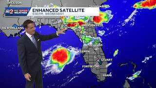 Storms up north may move into our northern communities tomnight with more storms on the way tomor...