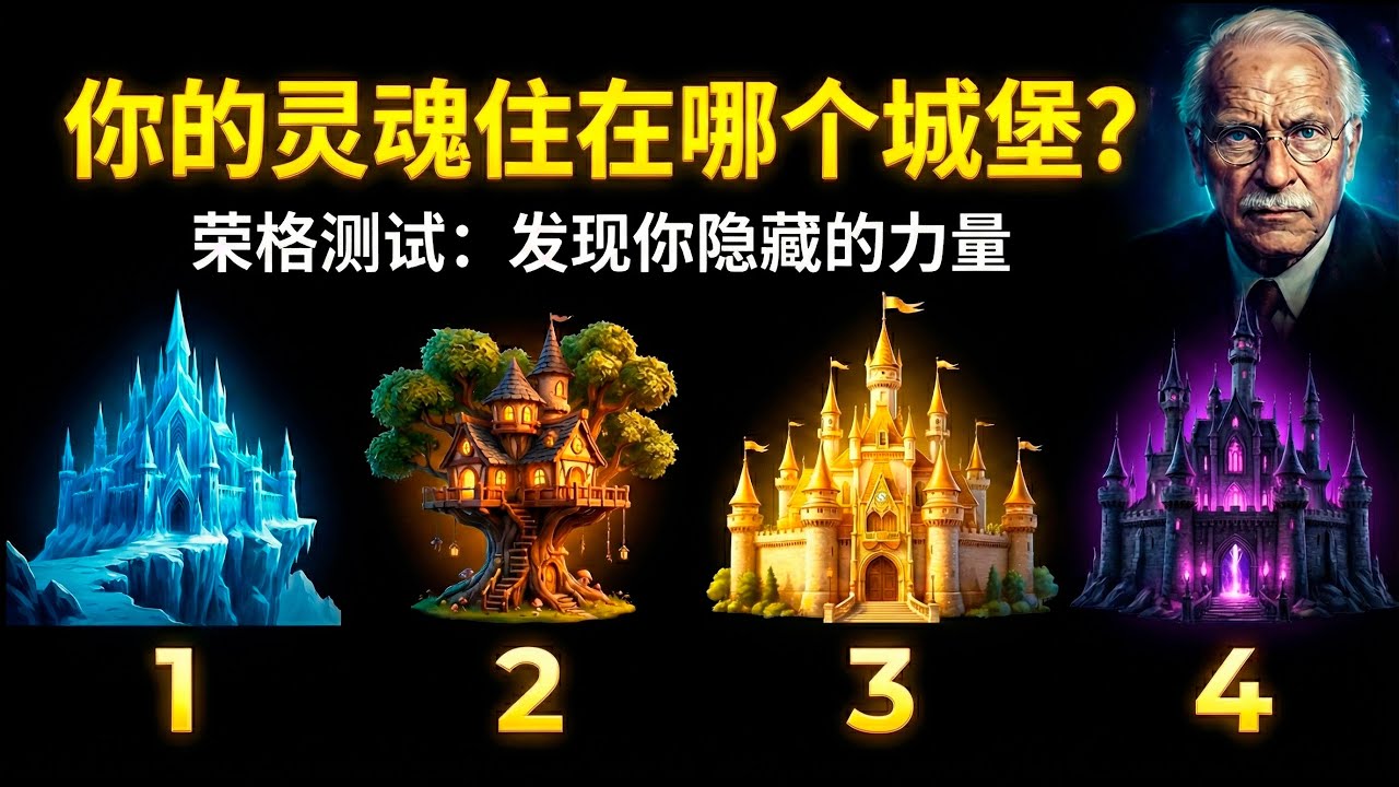 选择一座城堡，找出你的力量隐藏在哪里 - 卡尔·荣格