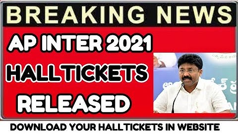 ap inter halltickets released || bsd telugu tech