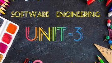 software Engineering unit-3