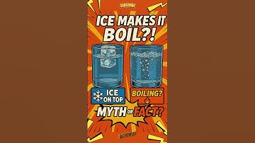Can You Boil Water with Ice?! 🔥🧊 #shorts