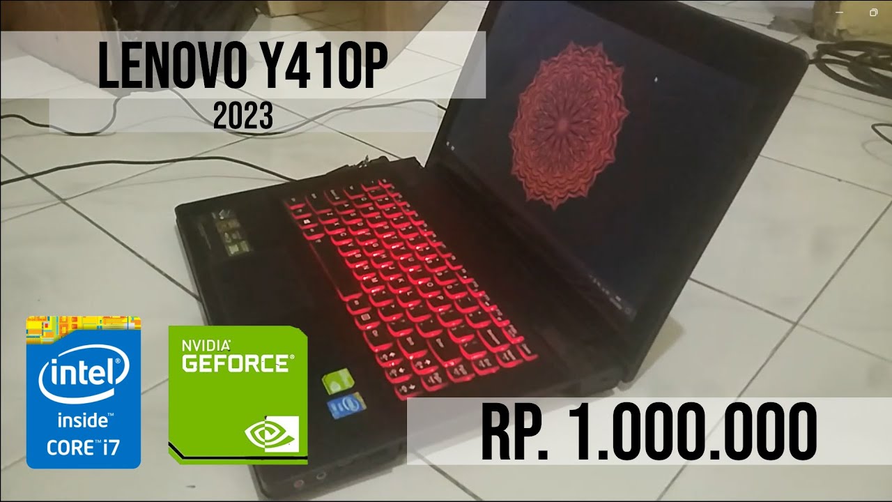 Restorasi Laptop Lenovo Y410P - Beli Laptop Bahan 1 Juta Di Tahun 2023 [Part 1] [Indonesia] 